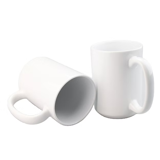 Ceramic Coffee Mug - 15 oz - Sublimation